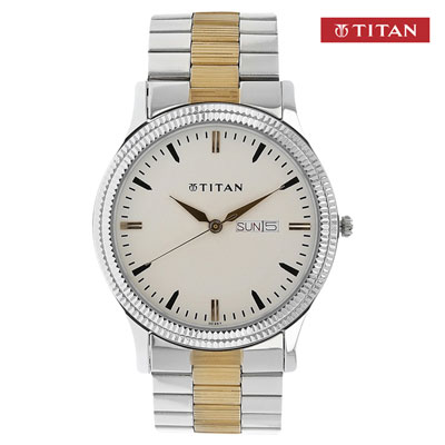 "Titan Gents Watch - 1650BM01 - Click here to View more details about this Product